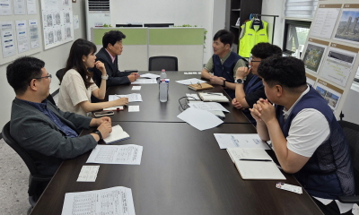 인천시회, 산곡6구역 주택재개발정비사업 등에 지역업체 하도급 참여 확대 요청