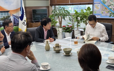 인천시회, 인천 연수구청장과 간담회 개최