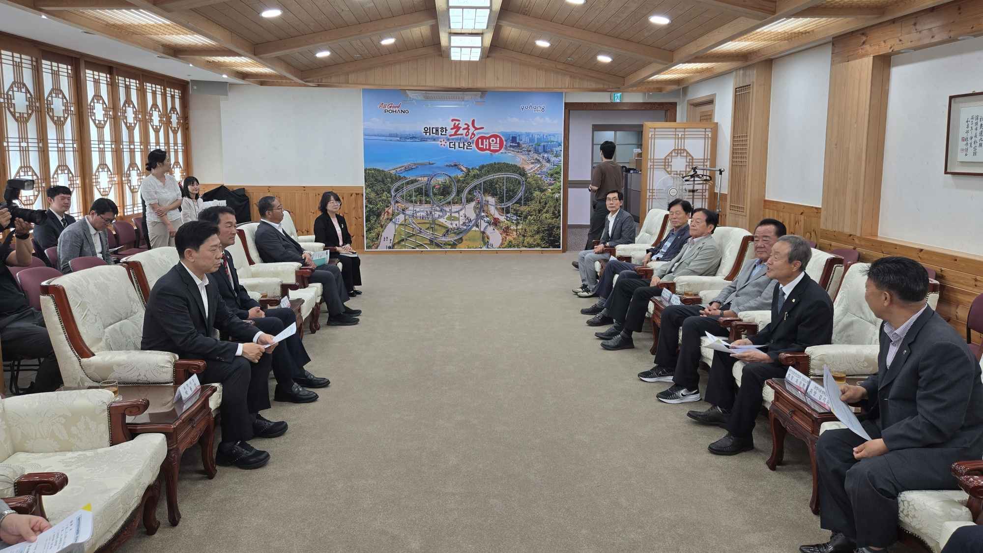 경북도회, 포항시&middot;울진군&middot;성주군과 지역 전문건설산업 활성화 세일즈